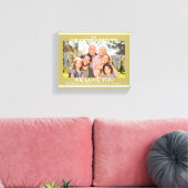 Onze kleinkinderen foto canvas afdruk (Insitu (Woonkamer))