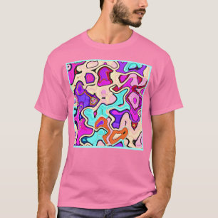 Onze kleurrijke patroonkunst verkennen t-shirt