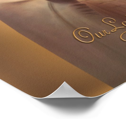 ONZE KNOCK PRAY VOOR ONS POSTER (Hoek)