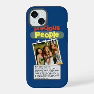 Onze Koesterende Momenten Familie en Beste Vriende iPhone 15 Case