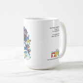 Onze konijnen hebben persoonlijkheid! KoffieMok (Voorkant rechts)