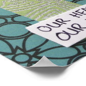 ONZE KOPEN VANAF ONZE HARTS BAD GIRL ART POSTER. POSTER (Hoek)