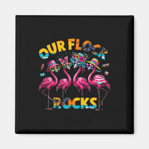 Onze Kudde Rocks Flamingo Zomer Vakantie Familie M Magneet