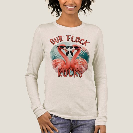 Onze kuddes Tri-Blend shirt (Voorkant)