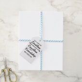 Onze Lachsalvo's Zijn Onbeperkt Vriendschapsquote Cadeaulabel (Met Touw)