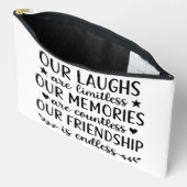 Onze Lachsalvo's Zijn Onbeperkt Vriendschapsquote  Etui (Open)