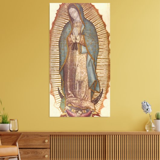 ONZE LADIE GUADALUPE CANVAS PRINT (Insitu (Woonkamer))