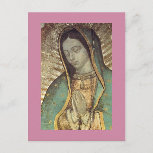 ONZE LADY GUADALUPE BRIEFKAART (Voorkant)