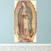 ONZE LADY GUADALUPE CANVAS AFDRUK (Insitu (Houten vloer))