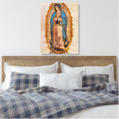 ONZE LADY GUADALUPE CANVAS AFDRUK (Insitu (Slaapkamer))