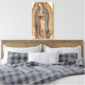 ONZE LADY GUADALUPE CANVAS AFDRUK (Insitu (Slaapkamer))