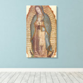 ONZE LADY GUADALUPE CANVAS AFDRUK (Insitu (Houten vloer))