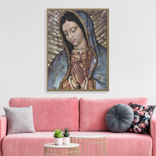 ONZE LADY GUADALUPE CANVAS AFDRUK (Insitu (Woonkamer))