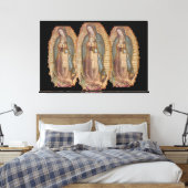 ONZE LADY GUADALUPE CANVAS AFDRUK (Insitu (Slaapkamer))