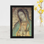 ONZE LADY GUADALUPE KAART (Gele Bloem)