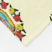 Onze Lady Guadalupe Maagd Maria Katholieke Mexico Fleece Deken (Hoek)