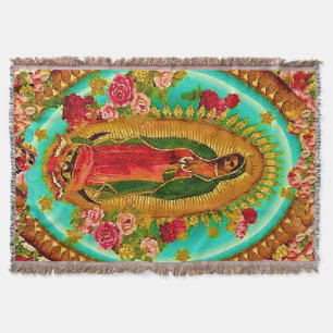 Onze Lady Guadalupe Mexicaanse Saint Virgin Mary Deken