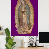 ONZE LADY GUADALUPE POSTER (Thuiskantoor)