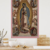 ONZE LADY GUADALUPE POSTER (Keuken)