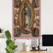 ONZE LADY GUADALUPE POSTER (Thuiskantoor)