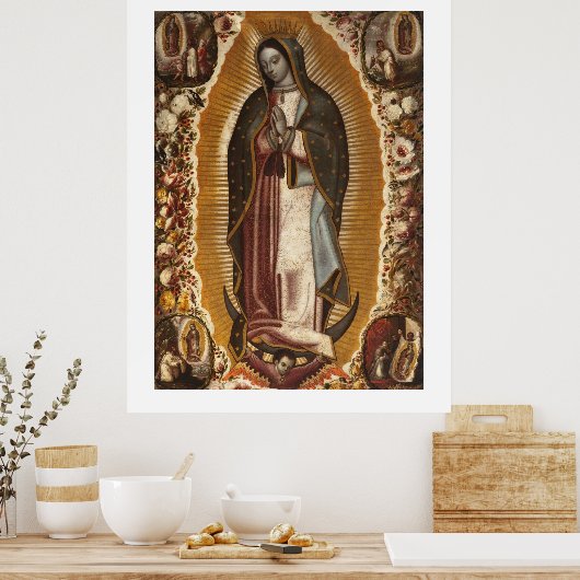 ONZE LADY GUADALUPE POSTER (Keuken)