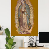 ONZE LADY GUADALUPE POSTER (Thuiskantoor)