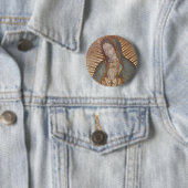 ONZE LADY GUADALUPE RONDE BUTTON 5,7 CM (In situ)