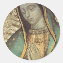ONZE LADY GUADALUPE RONDE STICKER
