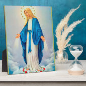 Onze Lady Immaculate Conception Fotoplaat (Zijkant)