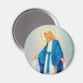 Onze Lady Immaculate Conception Magneet (Voorkant / Achterkant)
