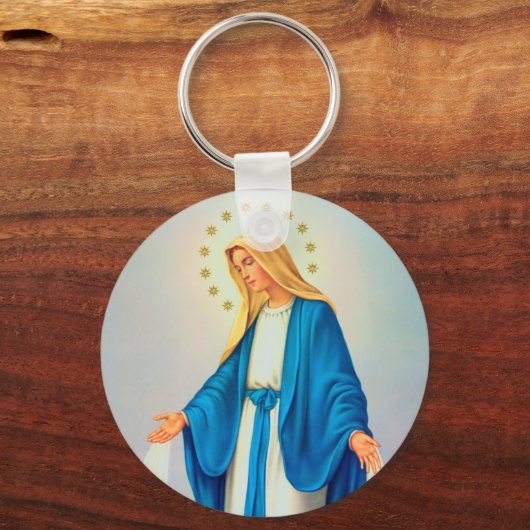 Onze Lady Immaculate Conception Sleutelhanger (Voorkant)