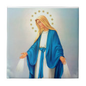 Onze Lady Immaculate Conception Tegeltje (Voorkant)