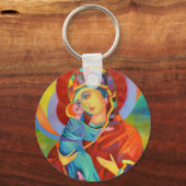 Onze Lady Mary Madonna en de Sleutelhanger van het (Voorkant)