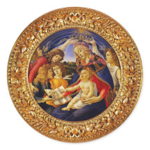 Onze Lady Mary Magnificat-Stickers