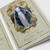 Onze Lady of Grace Funeral Program Kaart