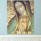 ONZE LADY OF GUADALUPE 40X60 CANVAS AFDRUK (Insitu (Houten vloer))