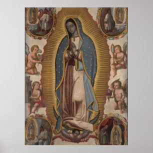 ONZE LADY OF GUADALUPE (EXTRA GROTE 40X53) POSTER