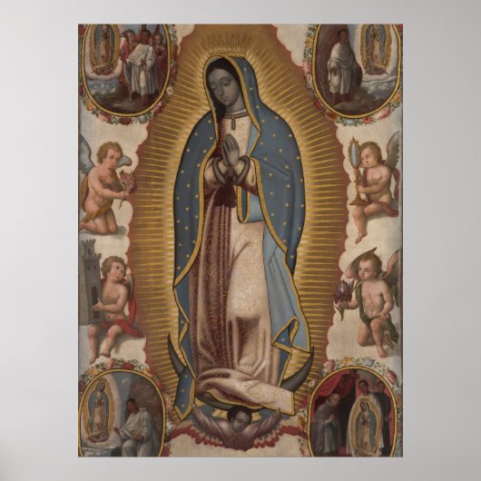 ONZE LADY OF GUADALUPE (EXTRA GROTE 40X53) POSTER (Voorkant)