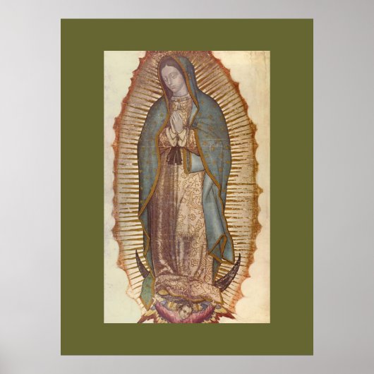 ONZE LADY OF GUADALUPE (EXTRA GROTE 40X53) POSTER (Voorkant)