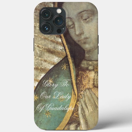 ONZE LADY OF GUADALUPE Hoesje-Mate iPhone CASE (Achterkant)