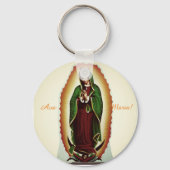 Onze Lady of Guadeloupe-sleutelketen Sleutelhanger (Voorkant)