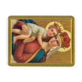 ONZE LADY OF REMEDY DEVOTIONEEL AFBEELDING MAGNEET (Horizontaal)