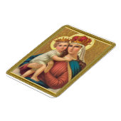 ONZE LADY OF REMEDY DEVOTIONEEL AFBEELDING MAGNEET (Linkerzijde)