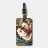 ONZE LADY REFUGE VAN ZINNERS BAGAGELABEL (Voorkant verticaal)