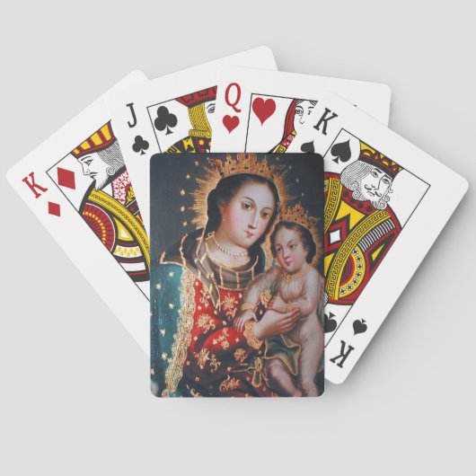 ONZE LADY REFUGE VAN ZINNERS POKERKAARTEN (Achterkant)