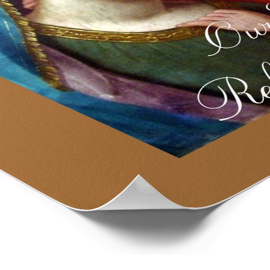 ONZE LADY REFUGE VAN ZINNERS POSTER (Hoek)