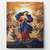 Onze Lady Undoer der Knots Fotoplaat (Voorkant)