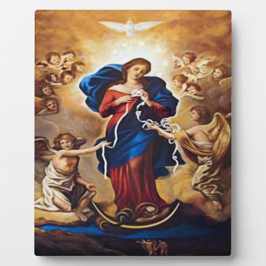 Onze Lady Undoer der Knots Fotoplaat (Voorkant)