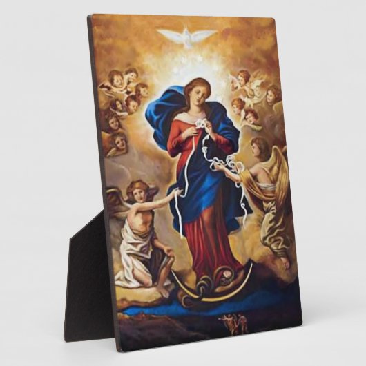 Onze Lady Undoer der Knots Fotoplaat (Zijkant)