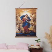 Onze Lady Undoer der Knots Hangend Wandkleed (Slaapkamer)